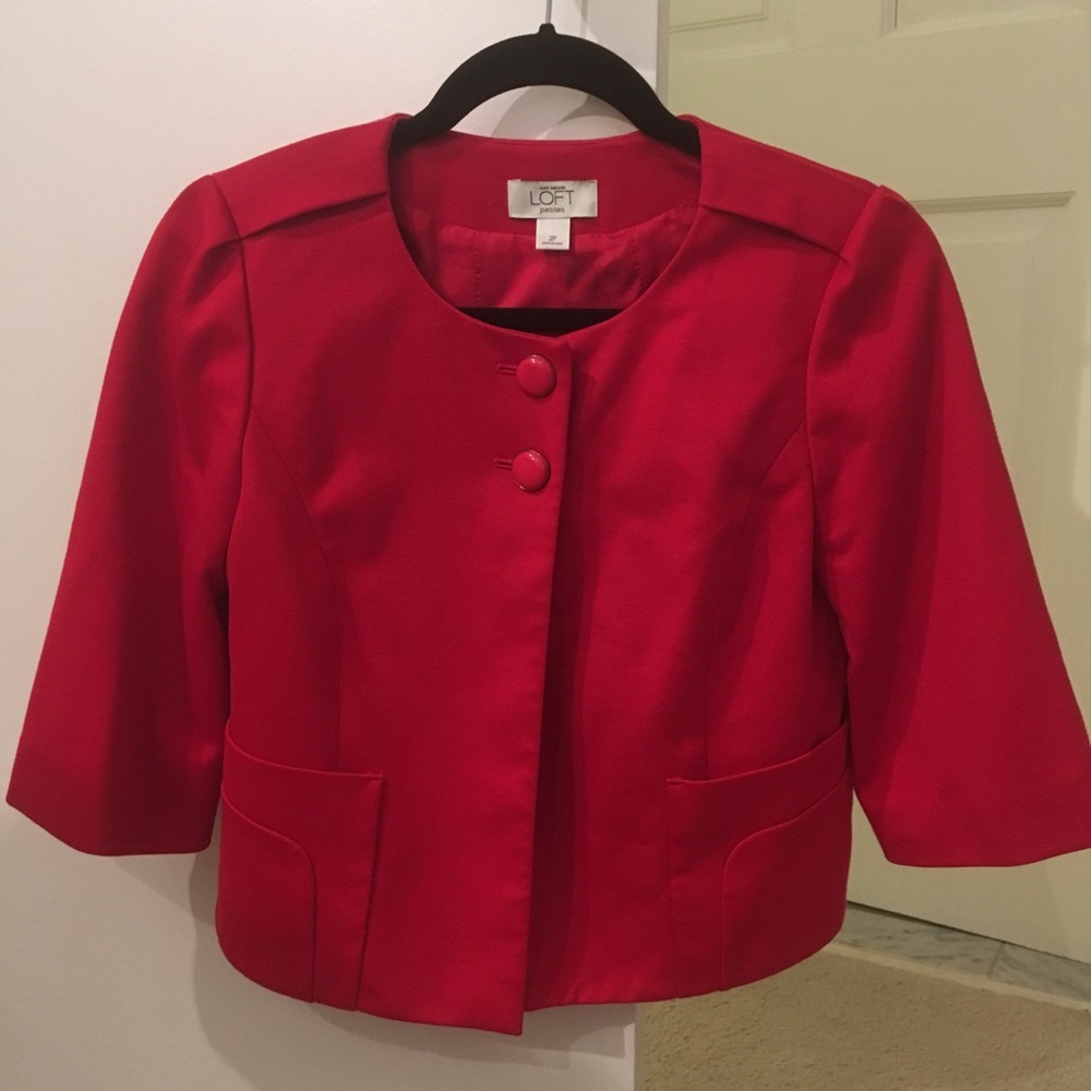 Loft Dress Cropped Jacket